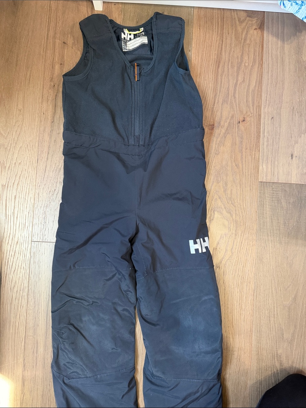 Helly Hansen Black Kids Snow Bib Overalls